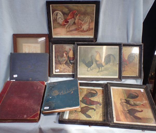 A 19TH CENTURY SCRAP ALBUM OF POULTRY KEEPING INTEREST