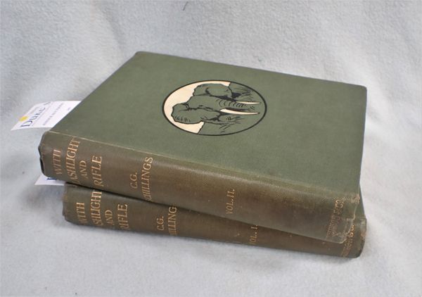 C.G. SCHILLINGS; WITH FLASHLIGHT AND RIFLE (TWO VOLS)