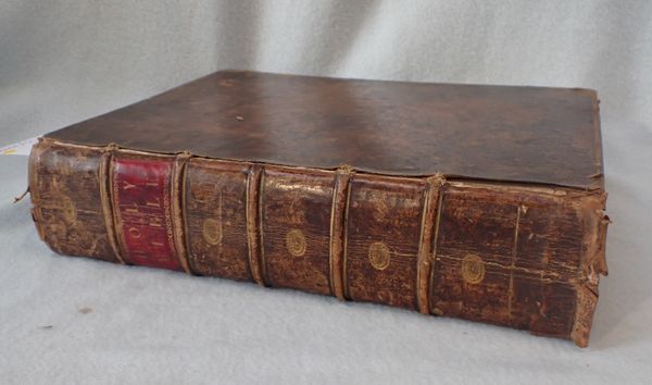 THE HOLY BIBLE, PRINTED KERR, EDINBURGH 1793