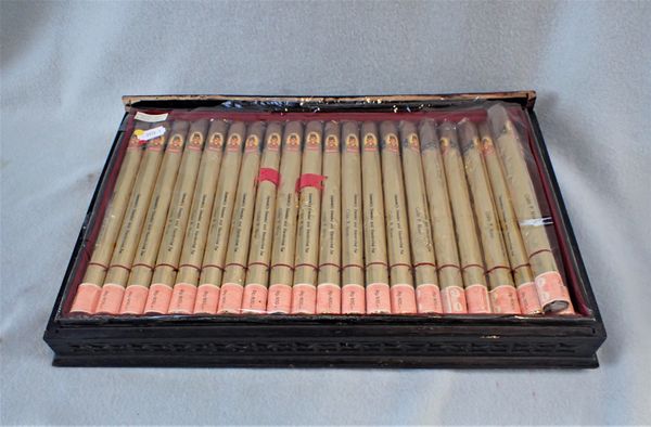 A BOX OF ADIPATI CIGARS