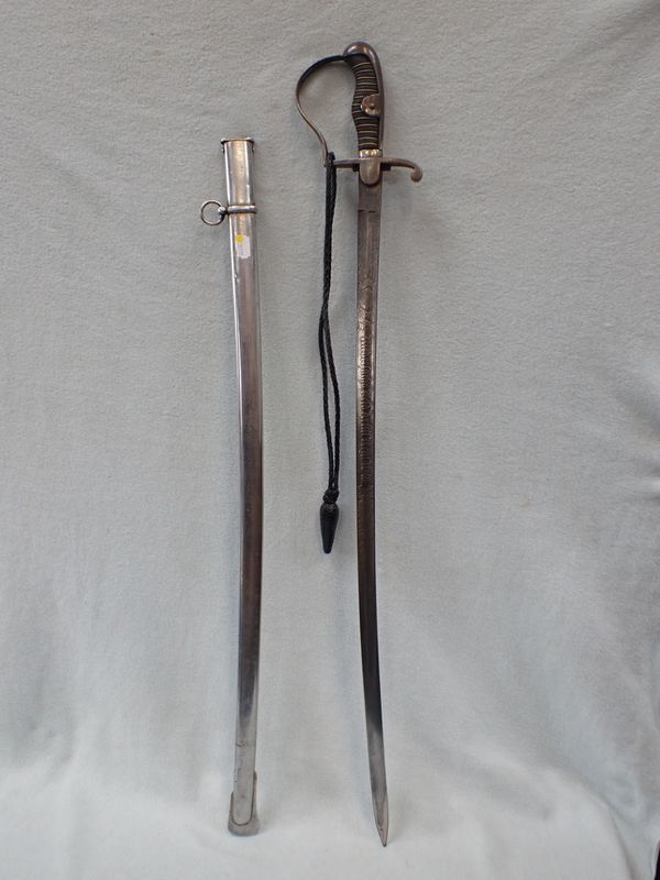 A GERMAN WWI FIELD ARTILLIERY SWORD