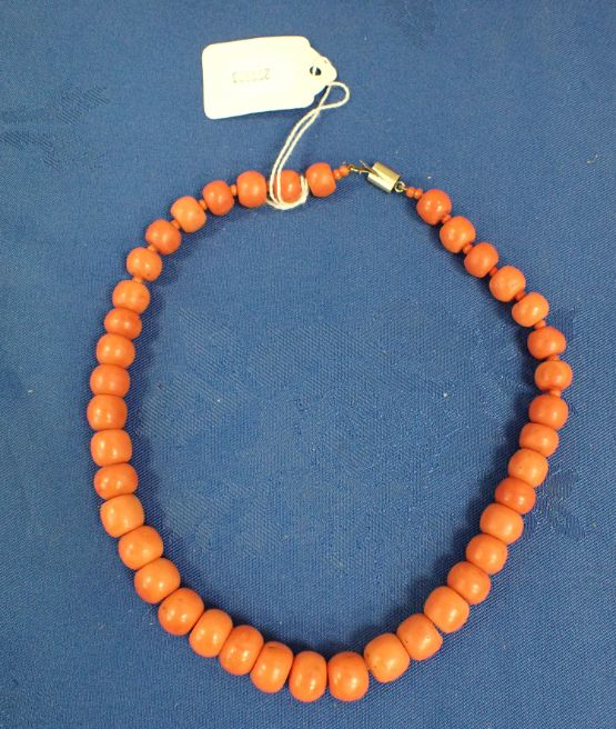 A CORAL NECKLACE