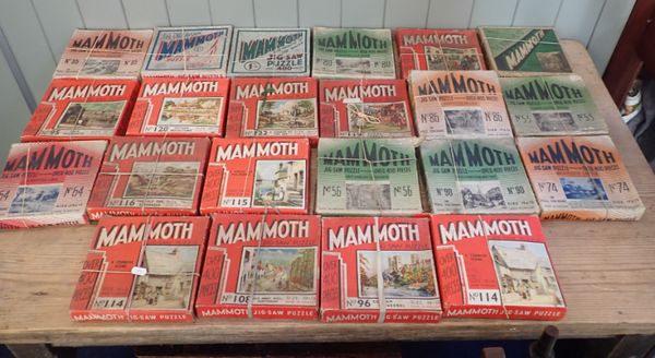 A COLLECTION OF MAMMOTH JUGSAW PUZZLES