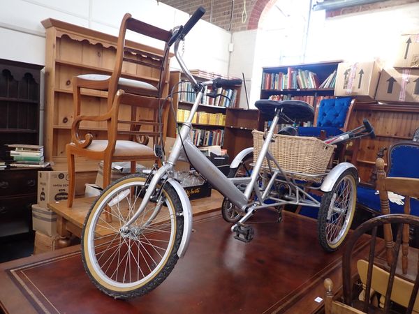 A BESPOKE 'TRIWAY' ADULT TRICYCLE