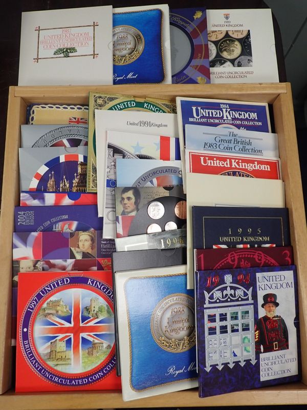 1993 UNITED KINGDOM BRILLIANT UNCIRCULATED COIN COLLECTION