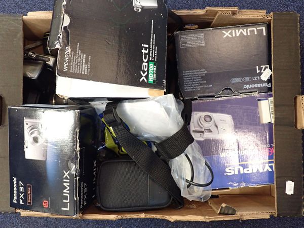 A BOX OF CAMERAS