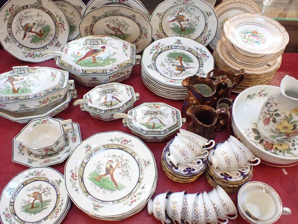 A ROYAL DOULTON 'PEKIN' PATTERN PART DINNER SERVICE