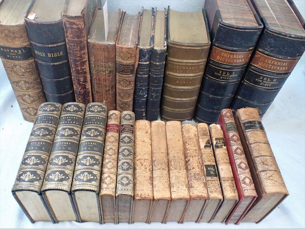 A COLLECTION OF 19TH CENTURY VOLUMES