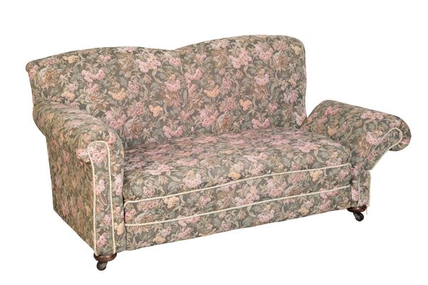 AN EARLY 20TH CENTURY TWO-SEATER SOFA