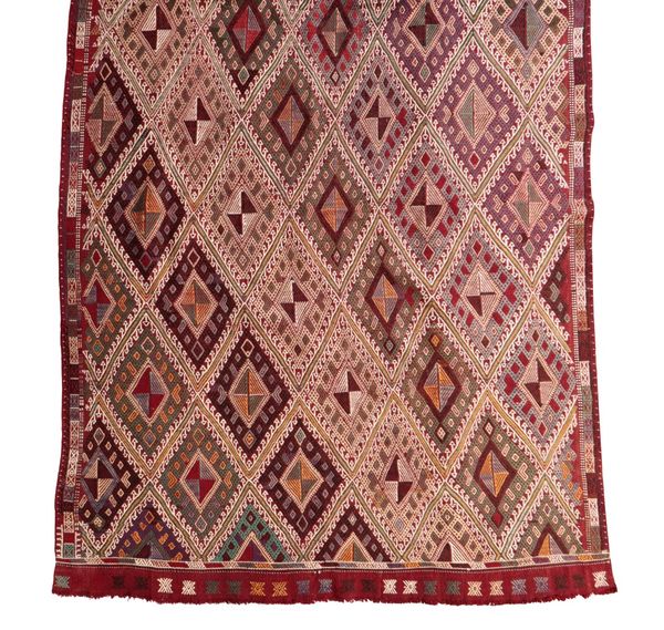 A TURKISH KILIM BLANKET