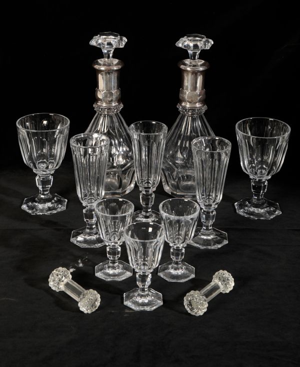 A COLLECTION OF BACCARAT GLASS