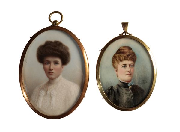 A VICTORIAN PORTRAITE MINIATURE