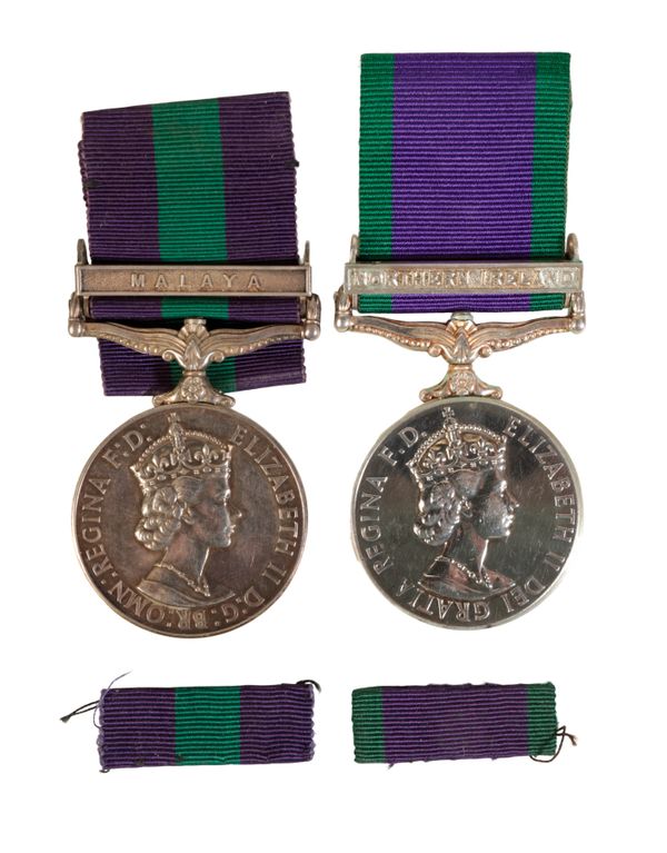 TWO CAMPAIGN MEDALS