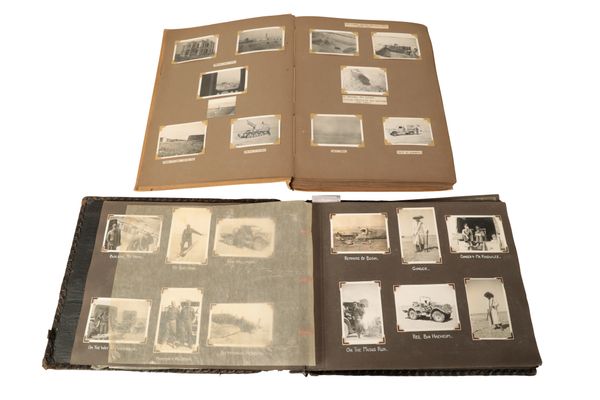 TWO SECOND WORLD WAR PHOTOGRAPH ALBUMS