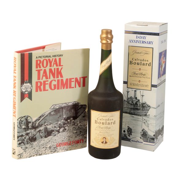 A D-DAY ANNIVERSARY BOTTLE OF CALVADOS