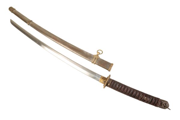 A JAPANESE SHINGUNTO WW2 MILITARY SWORD