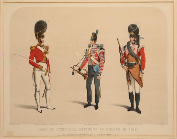 B. CLAYTON First or Grenadier Regiment of Guards in 1815