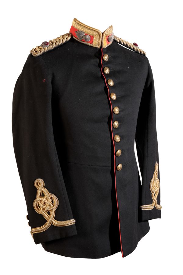 DRESS UNIFORM TO BRIGADIER BASIL EDWARD FLOYD– THE COMMANDER OF ROYAL ARTILLERY ON MALTA IN 1940.