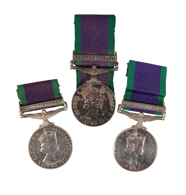 THREE SINGLE CSM NORTHERN IRELAND TO THE LIGHT INFANTRY