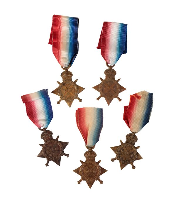 A COLLECTION OF WW1 STARS