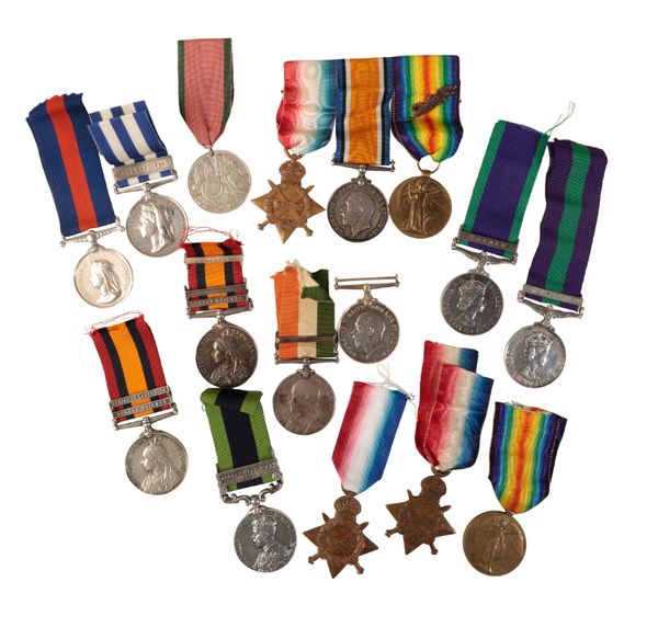 A COLLECTION OF DEFECTIVE MEDALS