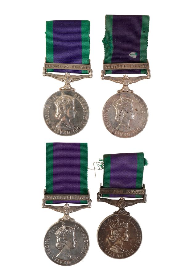 FOUR SINGLE CSM NORTHERN IRELAND TO THE LIGHT INFANTRY