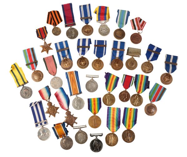 A COLLECTION OF DEFECTIVE MEDALS