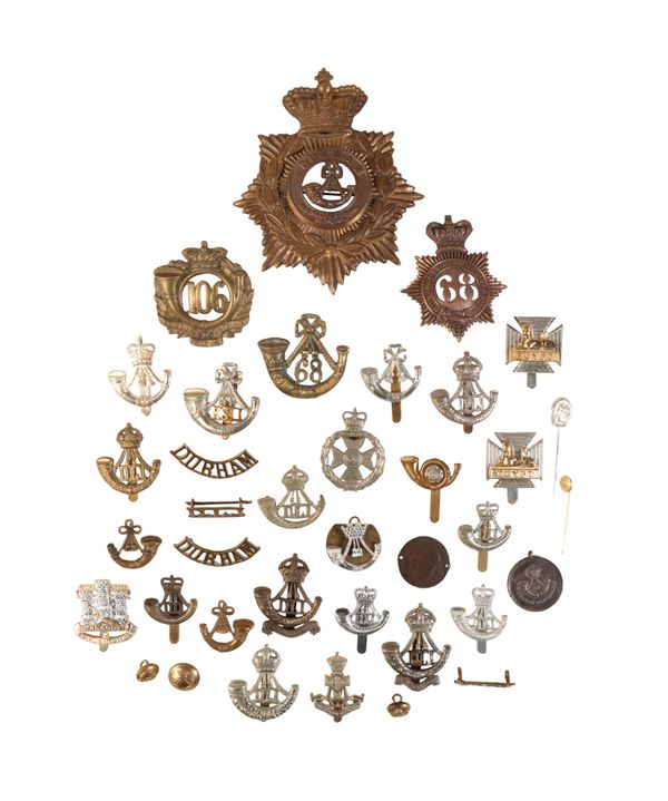 A COLLECTION OF CAP BADGES