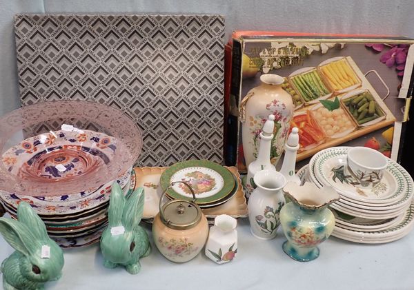 A COLLECTION OF CERAMICS