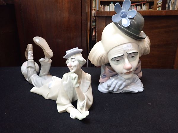 LLADRO: TWO CLOWNS