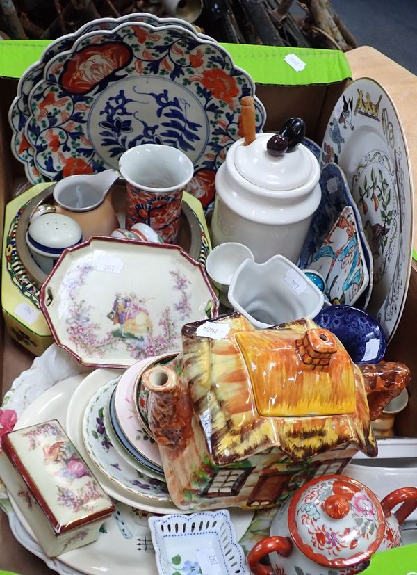 A COLLECTION OF CERAMICS