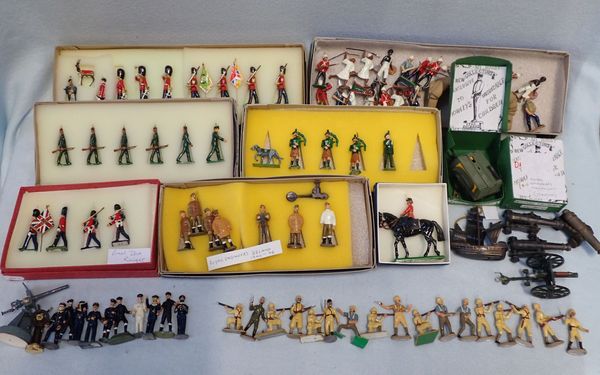 MODERN LEADCAST MILITARY FIGURES (BRITISH FORCES)