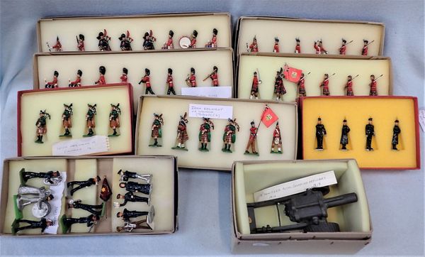 MODERN LEADCAST MILITARY FIGURES (CANDIAN REGIMENTS)