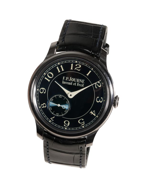 F. P. JOURNE: A CHRONOMETER BLEU TANTALUM GENTLEMAN'S WRISTWATCH