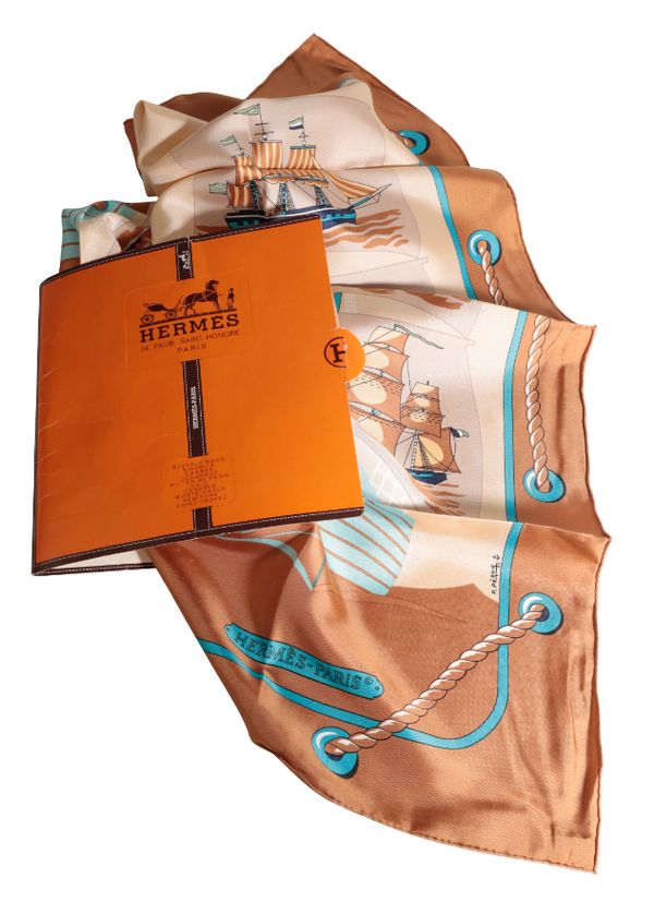 A HERMES SCARF