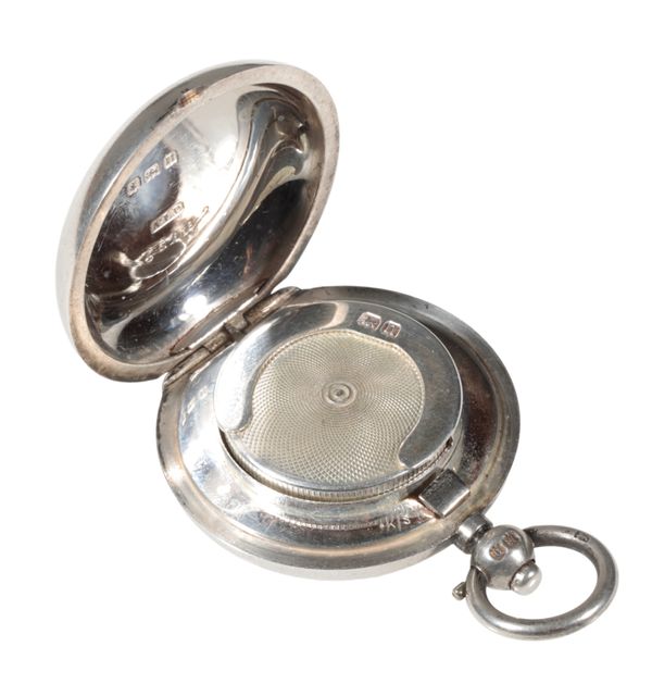 A SILVER SOVEREIGN COIN CASE