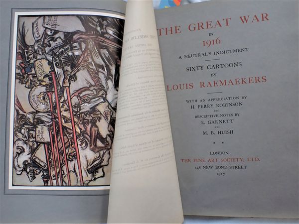 LOUIS RAEMAEKERS: 'THE GREAT WAR IN 1916', SIGNED EDITION