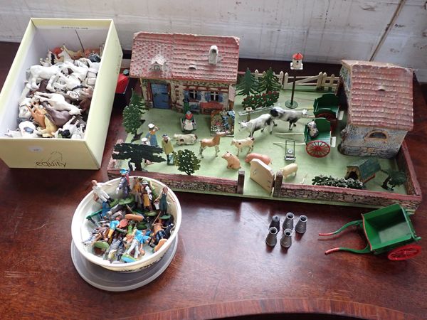 A WELL EQUIPPED TOY FARM