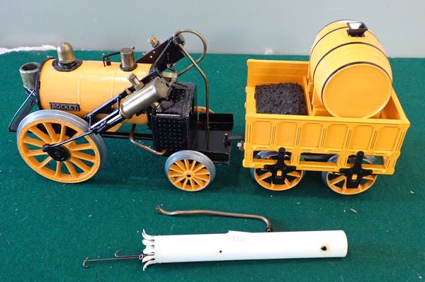 HORNBY  3.5 INCH GAUGE STEPHENSON ROCKET STEAM ENGINE