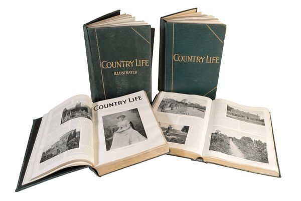 A COLLECTION OF CLOTH BOUND VOLUMES OF 'COUNTRY LIFE'