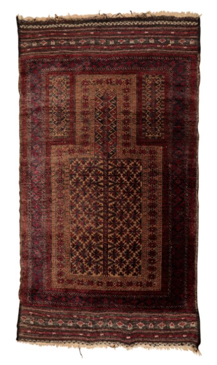 A CAUCASIAN RUG OF KARABAGH DESIGN,