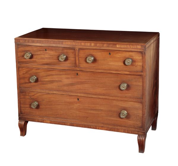 AN EARLY 19TH CENTURY CHEST