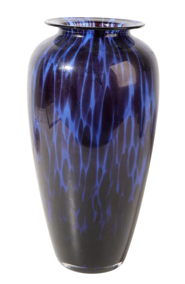 A STUDIO GLASS VASE