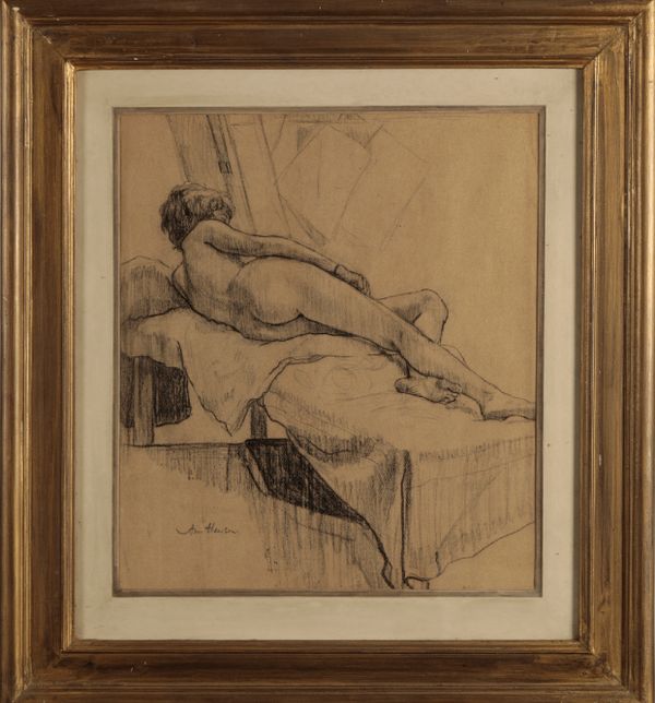 ANN HEWSON (1933-2015) Female nude study