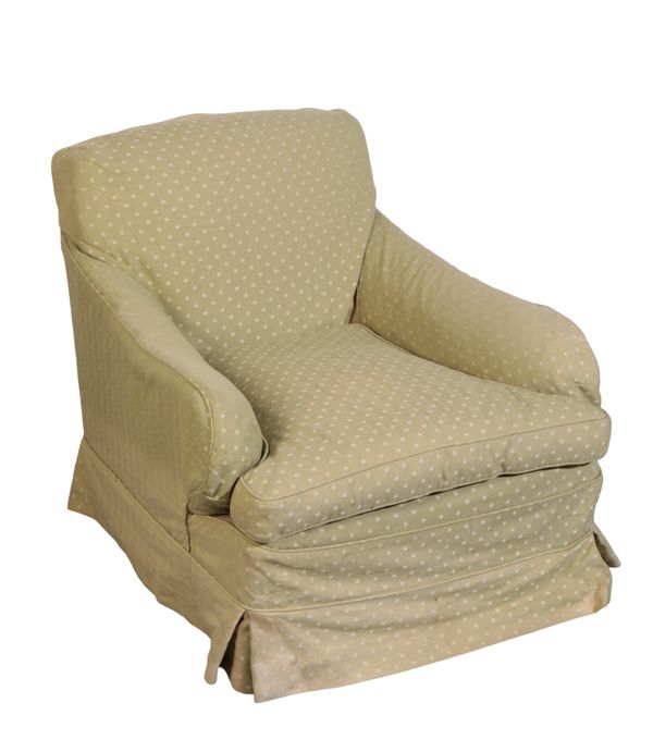 A HOWARD STYLE EASY CHAIR