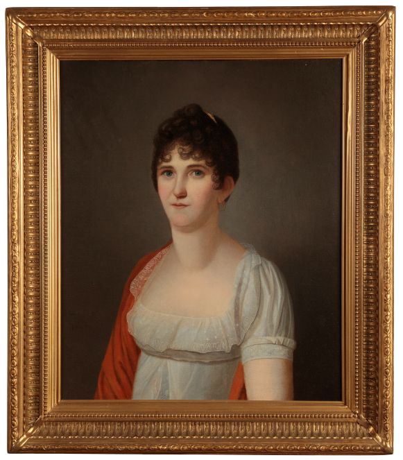 ENGLISH SCHOOL, 19th century A bust-length portrait of a lady