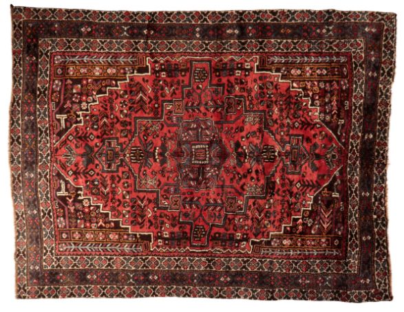 A SOUTH WEST PERSIAN QASHGAI CARPET