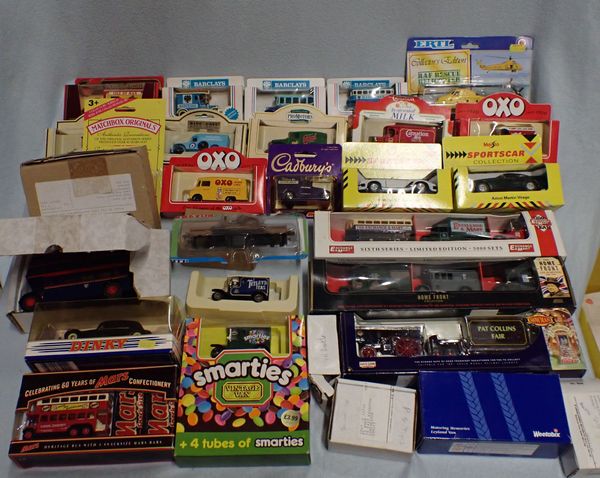 A COLLECTION OF TOY CARS