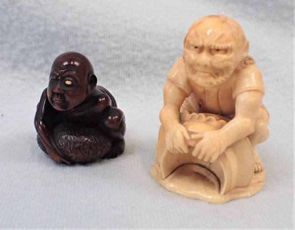 TWO NETSUKE