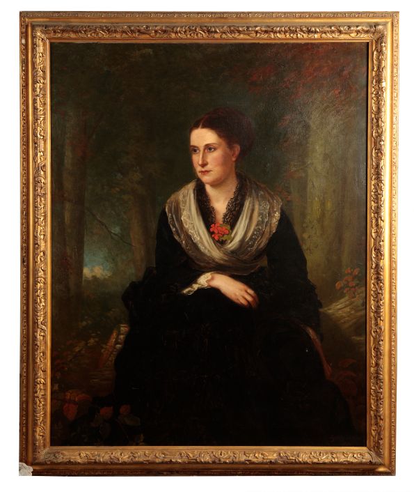 J. SYDNEY WILLIS HODGES (1829-1900) A portrait of a lady